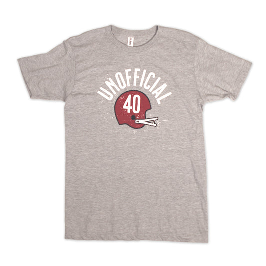 Unofficial 40 Vintage Helmet Tee